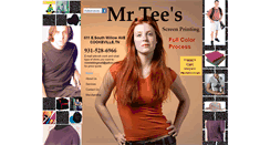 Desktop Screenshot of mrteesshirts.com