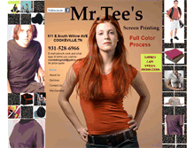 Tablet Screenshot of mrteesshirts.com